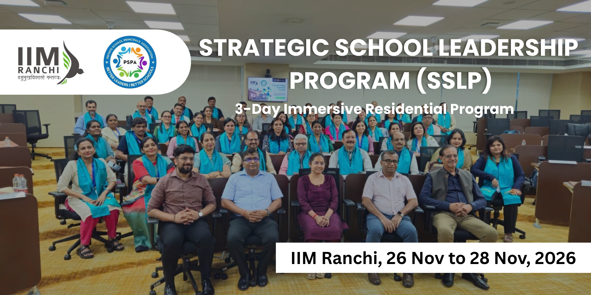 SSLP IIM Ranchi Register