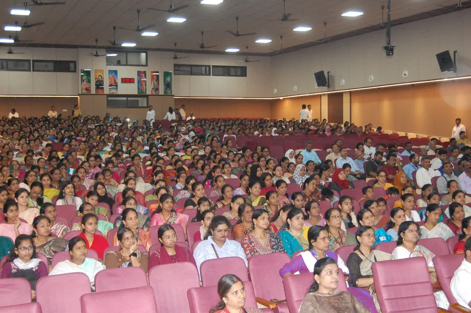 Educators and school leaders at the Teacher Convention at PSPA’s Teacher Convention in Hyderabad