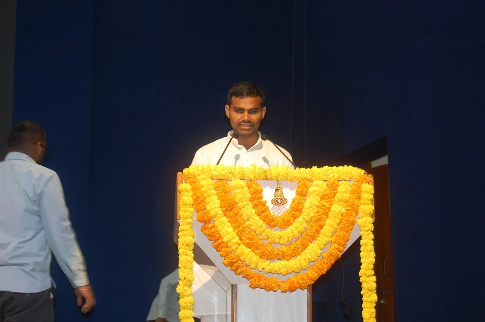 Welcoming the Teacher Convention gathering at PSPA’s Teacher Convention in Hyderabad