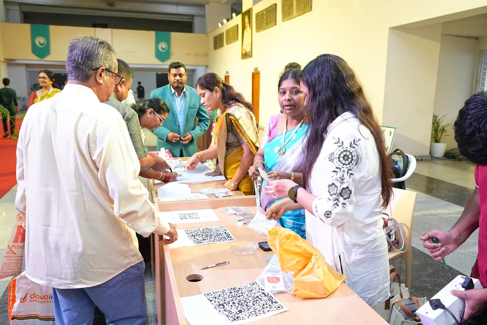 Registration and arrival at the GITAM Hyderabad Colloquium