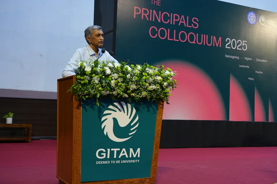 Professional learning and exchange at the GITAM Hyderabad Colloquium
