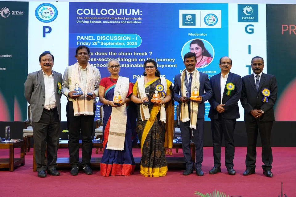 Professional learning and exchange at the GITAM Hyderabad Colloquium