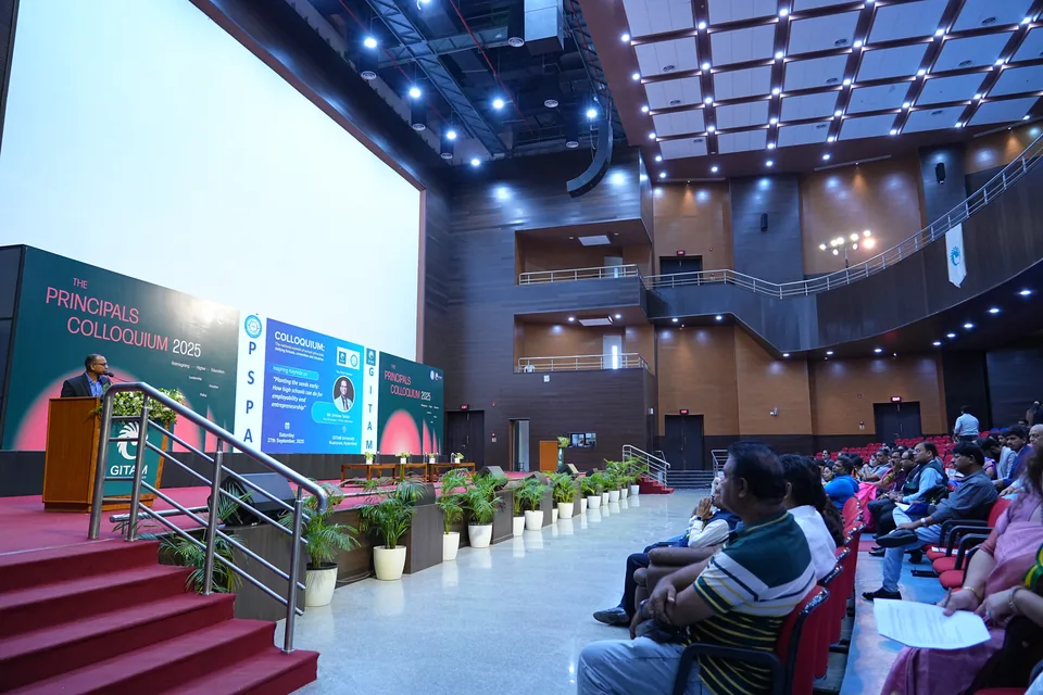 Professional learning and exchange at the GITAM Hyderabad Colloquium