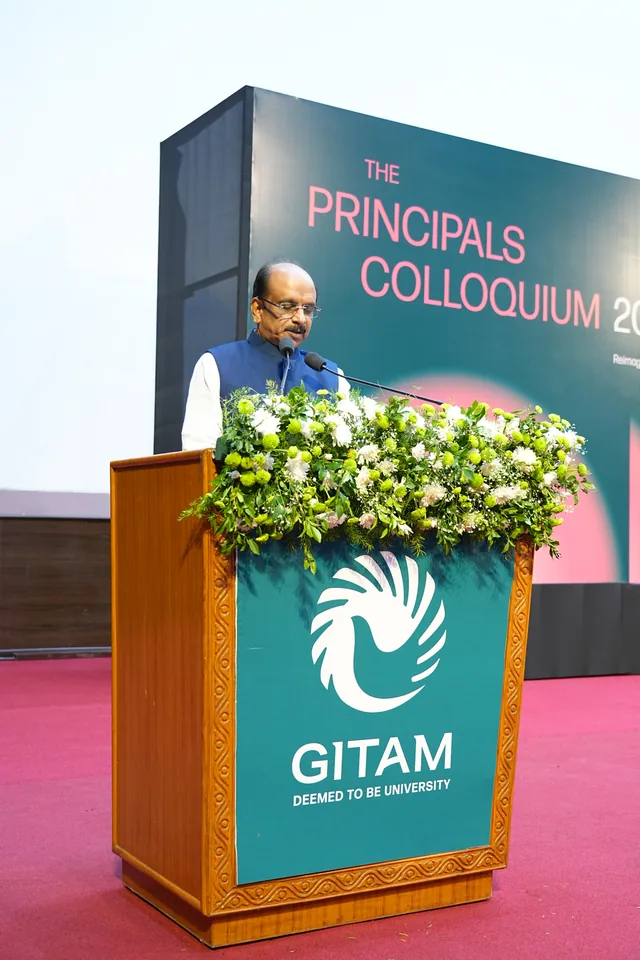 Professional learning and exchange at the GITAM Hyderabad Colloquium