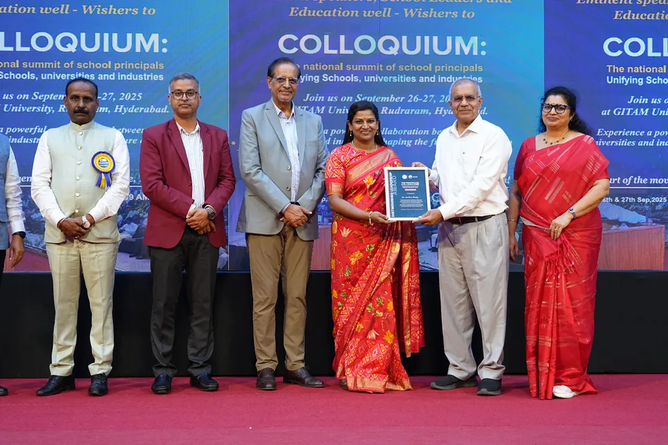 Professional learning and exchange at the GITAM Hyderabad Colloquium