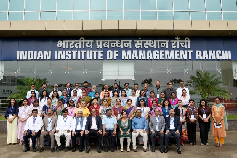 School leaders from SSLP Cohort 01 at IIM Ranchi