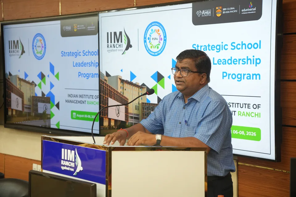 Faculty and school leaders during the inaugural session