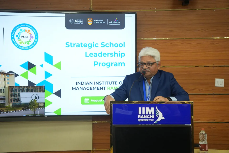 Faculty and school leaders during the inaugural session