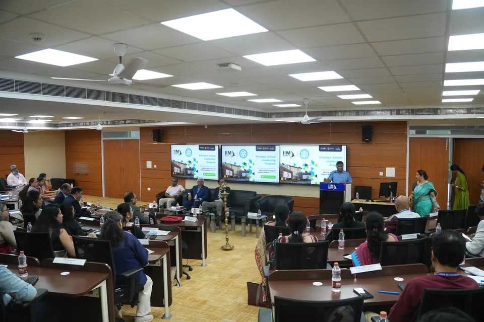 Faculty and school leaders during the inaugural session