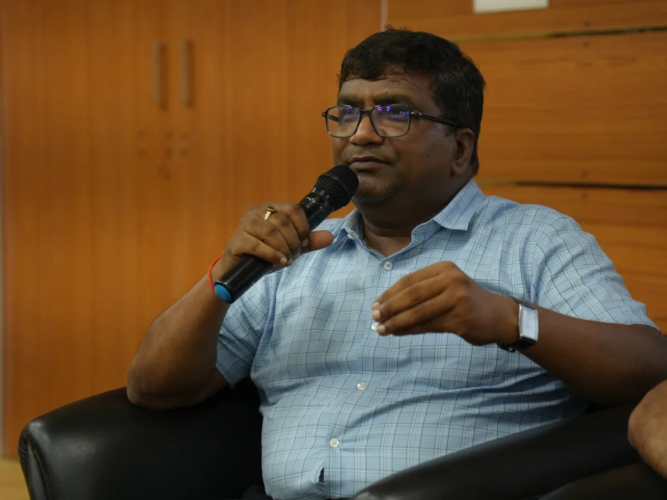 Professional exchange during the Cohort 01 fireside chat